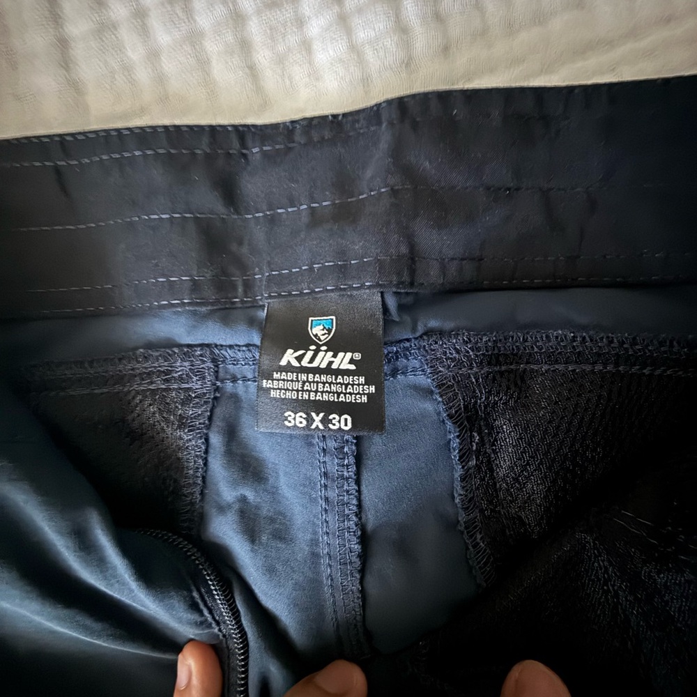 Kühl Renegade Rock Men's Navy Pants hiking camping 36x30